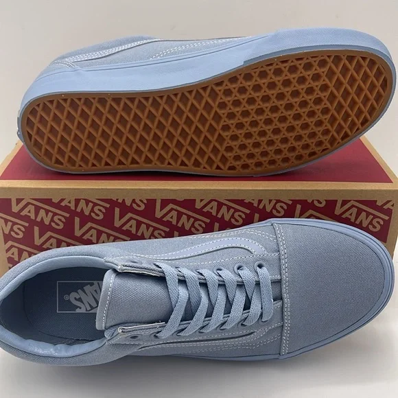 Vans Men’s Sneakers Low-Top Canvas Sneakers Old Skool
Pastel Mono Dusty Blue - Picture 3 of 16